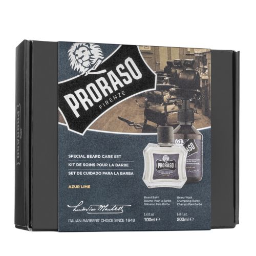 Набір для догляду за бородою Proraso Azur Lime