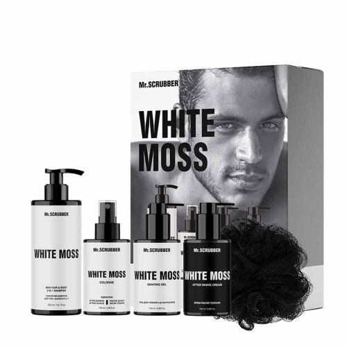 White Moss Perfumed Men’s Essentials Set Mr.SCRUBBER Зображення товару 