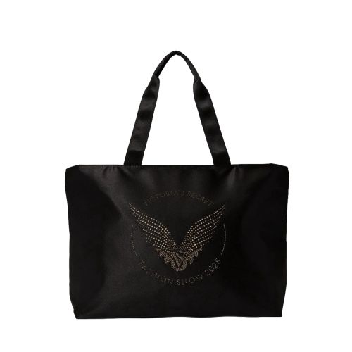 Сумка чорна з крилами Victoria's Secret Fashion Show Tote Bag