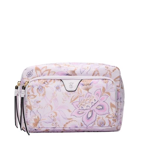 Victoria’s Secret Travel Makeup Pouch Lilac Paisley Зображення товару