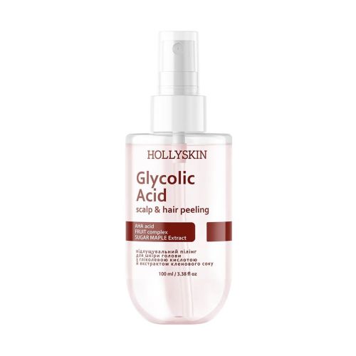 Hollyskin Glycolic Acid Scalp & Hair Peeling Зображення товару 