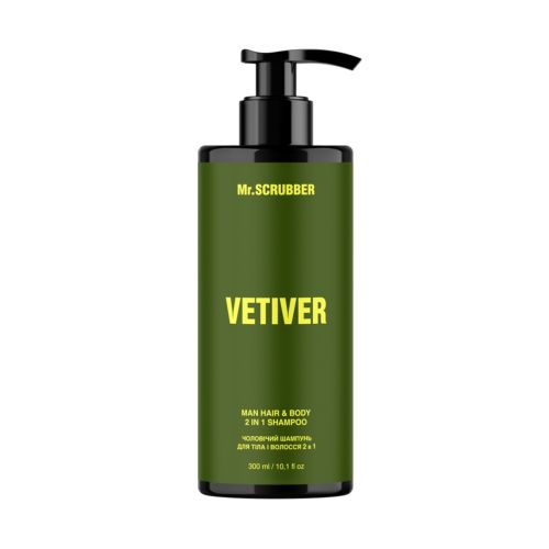 Шампунь для тіла і волосся 2 в 1 Vetiver Mr.SCRUBBER Зображення товару 