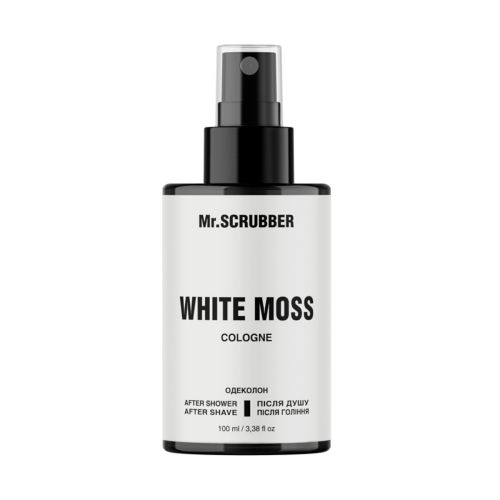 Одеколон після душу, після гоління White Moss Mr.SCRUBBER - Зображення товару 