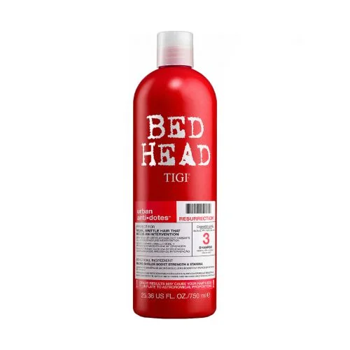 Шампунь відновлювальний для слабкого ламкого волосся Tigi Bed Head Urban Antidotes Resurrection Shampoo