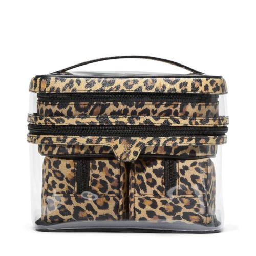 Victoria's Secret 4-Piece Makeup Bag Print Зображення товару