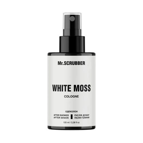Одеколон після душу, після гоління White Moss Mr.SCRUBBER - Зображення товару 