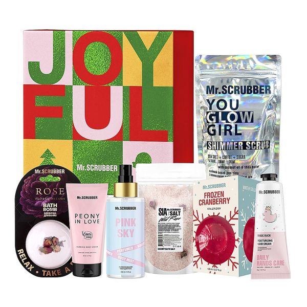 Подарунковий набір Mr.Scrubber Women's Joyful Holiday Gift - зображення