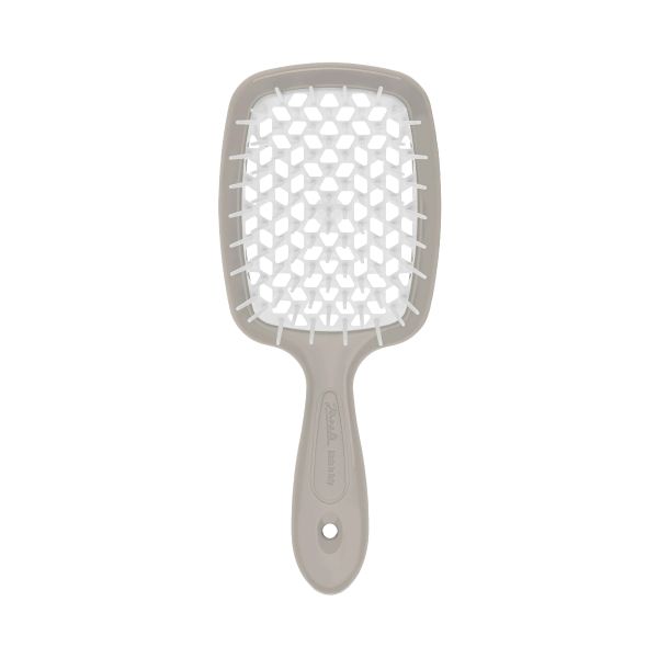 Гребінець для волосся, сірий\білий Janeke Superbrush - зображення