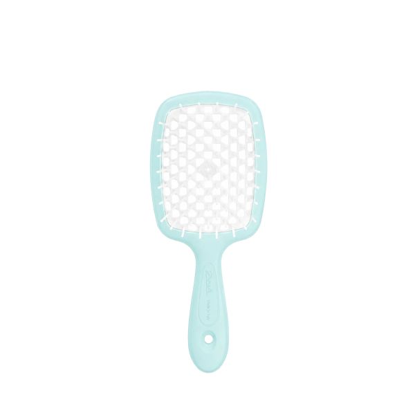 Гребінець для волосся, тіффані\білий  Janeke Superbrush Small - зображення