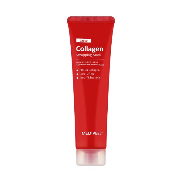 Маска-плівка для обличчя з колагеном Medi-Peel Red Lacto Collagen Wrapping Mask - зображення