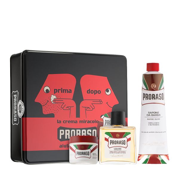 Подарунковий набір з 3-х предметів Proraso Vintage Selection Primadopo - зображення
