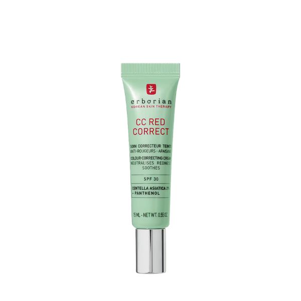 Коригувальний крем для обличчя Erborian СС Red Correct SPF 30 - зображення