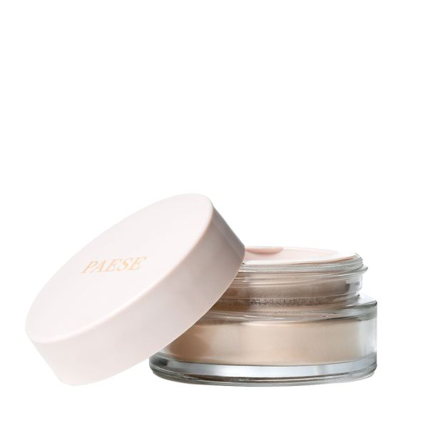 Пудра розсипчаста з сатиновим ефектом Оливкова Paese Olive Powder Universal Shade - зображення