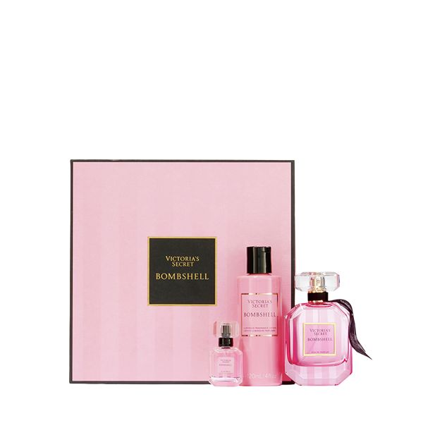Подарунковий набір Victoria's Secret Bombshell Luxe Fragrance Set - зображення