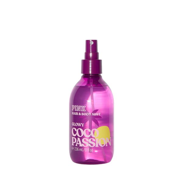 Парфумований спрей для тіла та волосся Victoria's Secret Pink Coco Passion Hair & Body Mist - зображення