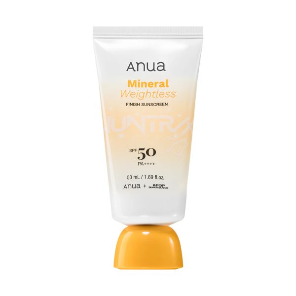 Мінеральний сонцезахисний крем з SPF50 Anua K-Pop Demon Hunters Mineral Weightless Finish Sunscreen - зображення