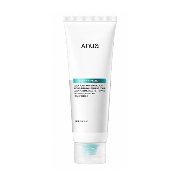 Пінка з PDRN та гіалуроновою кислотою Anua PDRN Hyaluronic Acid Moisturizing Cleansing Foam - зображення