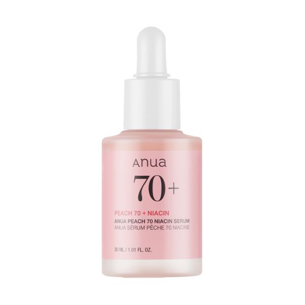 Сироватка для обличчя з ніацинамідом Anua Peach 70% Niacin Serum - зображення