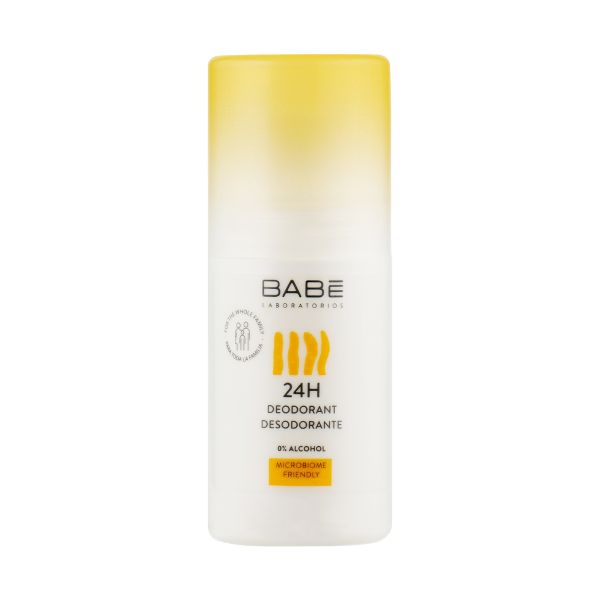 Дезодорант для всієї родини «24 години захист» Babe Laboratorios Sensitive Roll-On Deodorant - зображення