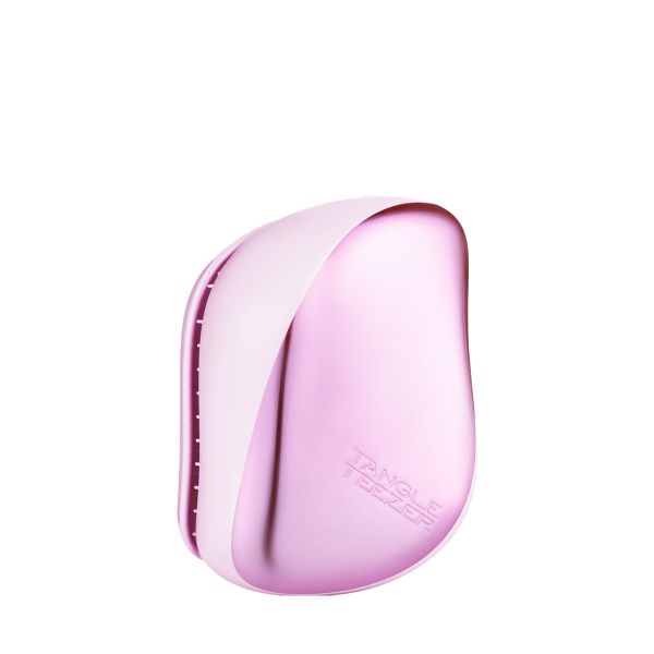 Гребінець для волосся Tangle Teezer Compact Styler Baby Doll Pink Chrome - зображення
