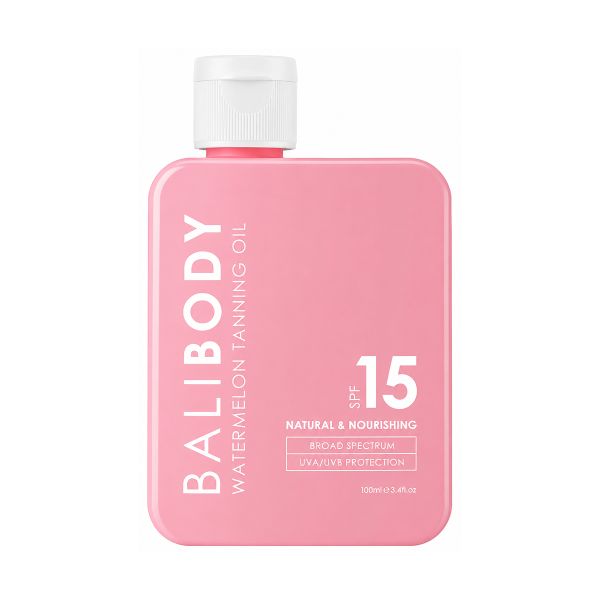 Олія для посилення засмаги Bali Body Watermelon Tanning Oil SPF 15 - зображення