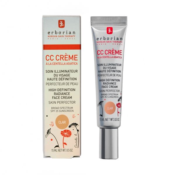 СС-крем з центелою азіатською Erborian CC Cream Skin Perfector SPF 25 - зображення