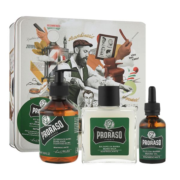 Набір для бороди Proraso Refreshing Gift Set - зображення