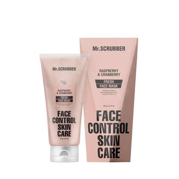 Живильна маска для покращення тону і свіжості обличчя Fresh Face Control Mr.Scrubber - зображення