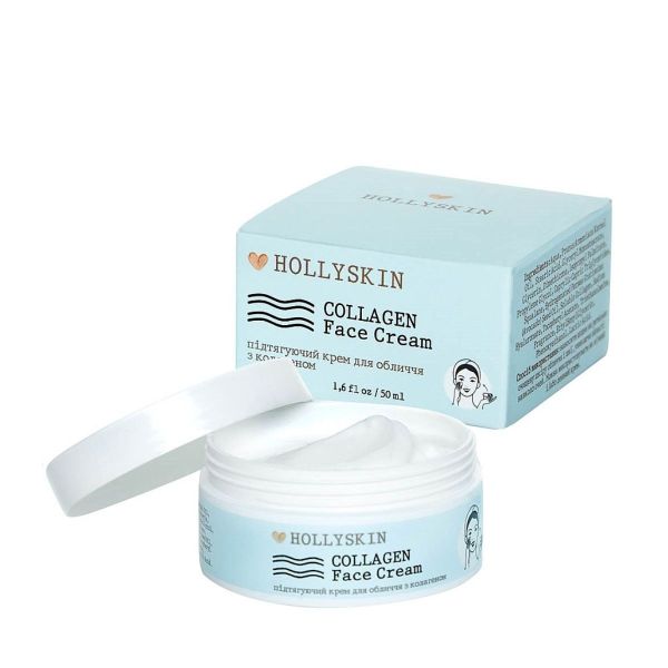 Ліфтинг крем для обличчя з колагеном Hollyskin Collagen Face Cream - зображення