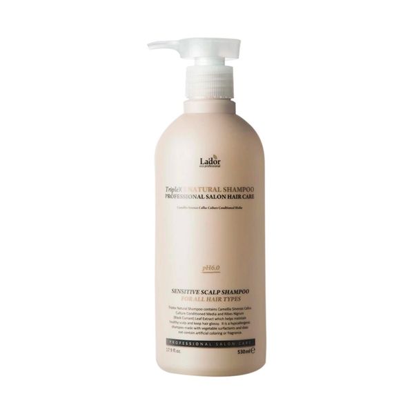 Безсульфатний органічний шампунь La'dor Triplex Natural Shampoo - зображення