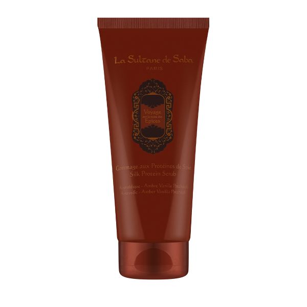 Скраб для тіла шовковий Аюрведичний La Sultane De Saba Silk Protein Scrub Ayurvedique - зображення