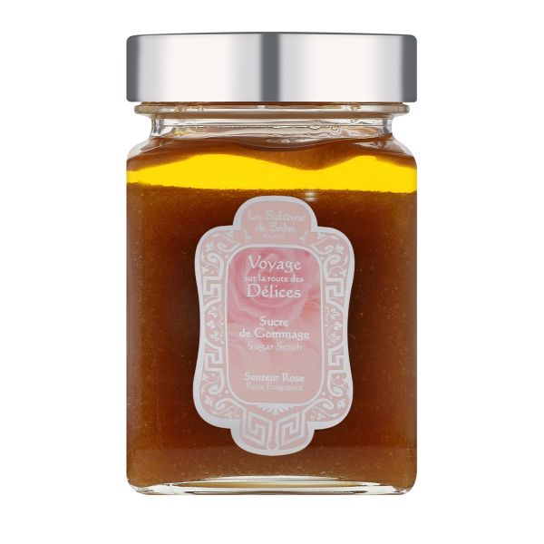 Скраб для тіла цукровий Троянда La Sultane De Saba Sugar Scrub Rose - зображення