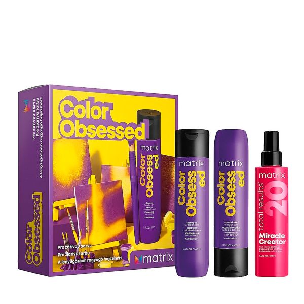 Набір для фарбованого волосся Matrix Total Results Color Obsessed Antioxidant - зображення
