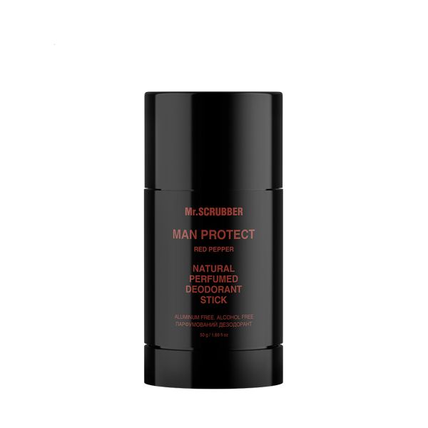 Парфумований дезодорант Mr.Scrubber Man Protect Red Pepper Perfumed Deodorant Stick - зображення