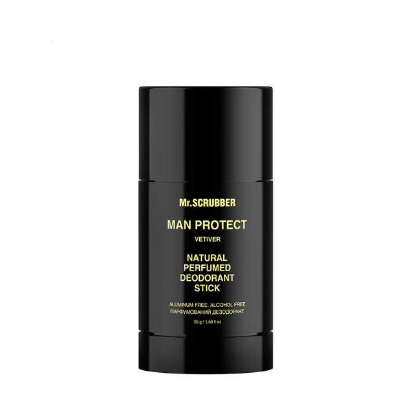 Парфумований дезодорант Mr.Scrubber Man Protect Vetiver Perfumed Deodorant Stick - зображення