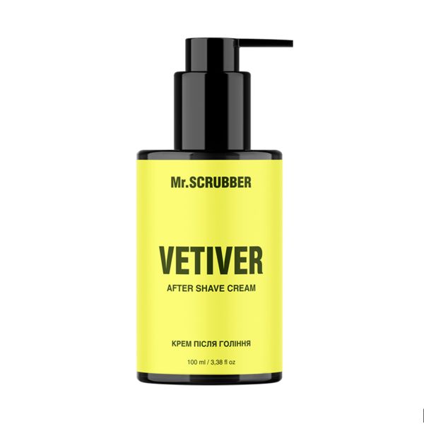 Крем після гоління Mr.Scrubber Vetiver After Shave Cream - зображення