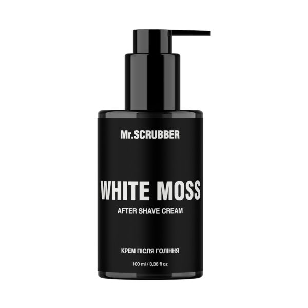 Крем після гоління Mr.Scrubber White Moss After Shave Cream - зображення