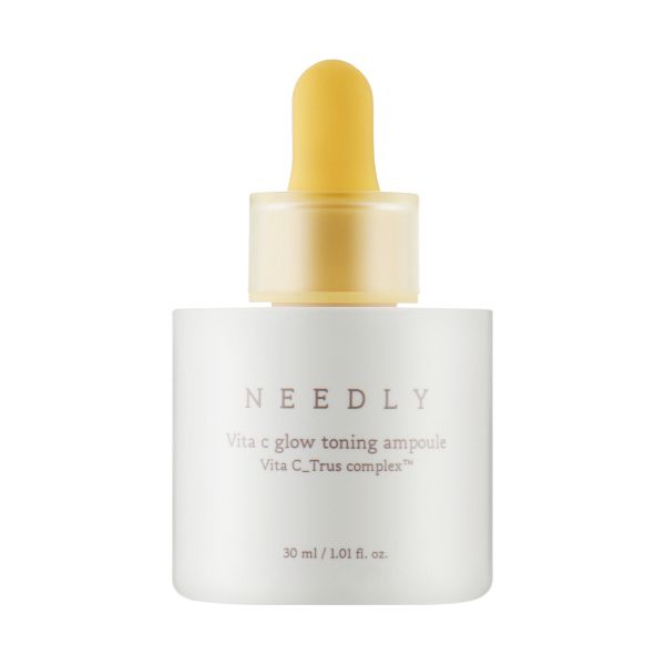 Тонізувальна сироватка з вітаміном С для сяйва шкіри Needly Vita C Glow Toning Ampoule - зображення