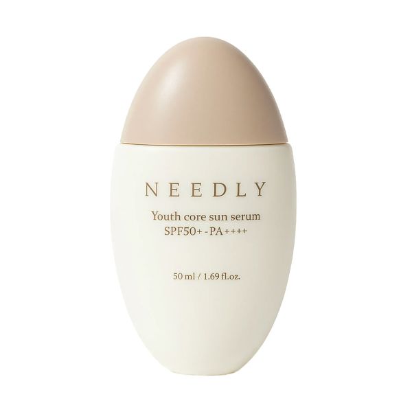Сонцезахисна крем-сироватка потрійної дії Needly Youth Core Sun Serum SPF 50+ PA++++ - зображення