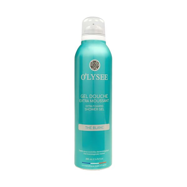 Очищуюча гель-піна для душу O'lysee Extra Foaming Shower Gel The Blanc - зображення