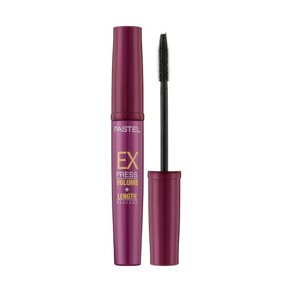 Туш  для вій об'єм & довжина Pastel Express Mascara - зображення