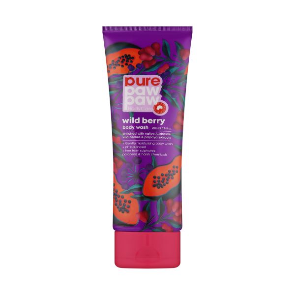 Гель для душу Pure Paw Paw Body Care Wild Berry Wash - зображення