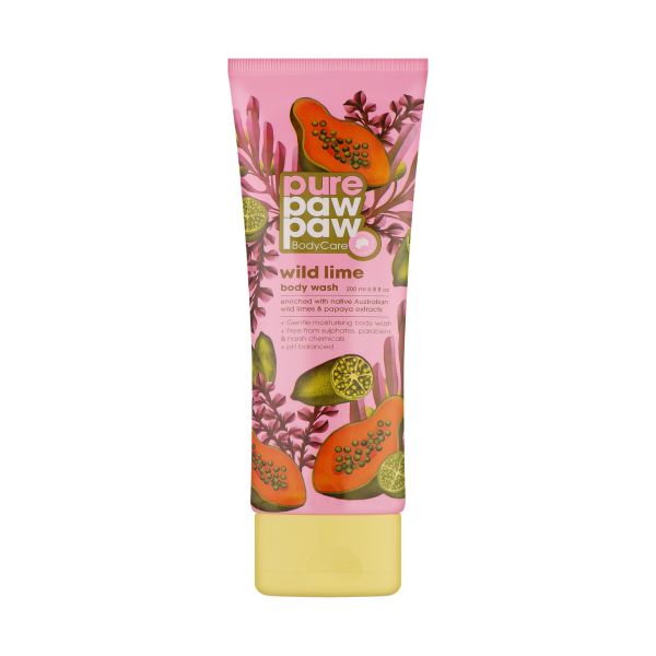 Гель для душу Pure Paw Paw Body Care Wild Lime Wash - зображення