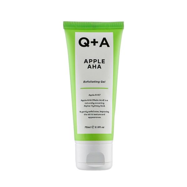 Відлущувальний гель для обличчя Q+A Apple AHA Exfoliating Gel - зображення