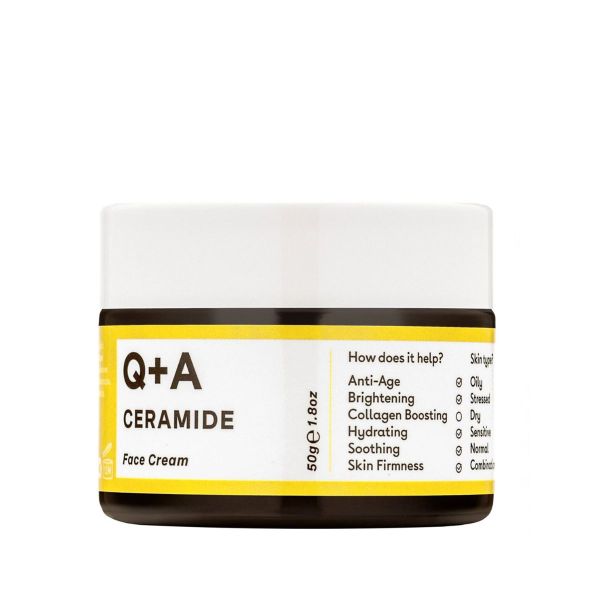 Денний крем для обличчя Q+A Ceramide Barrier Defense Face Cream - зображення