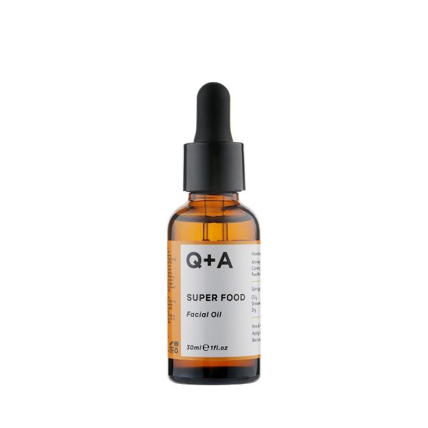 Олія для обличчя Q+A Super Food Facial Oil - зображення