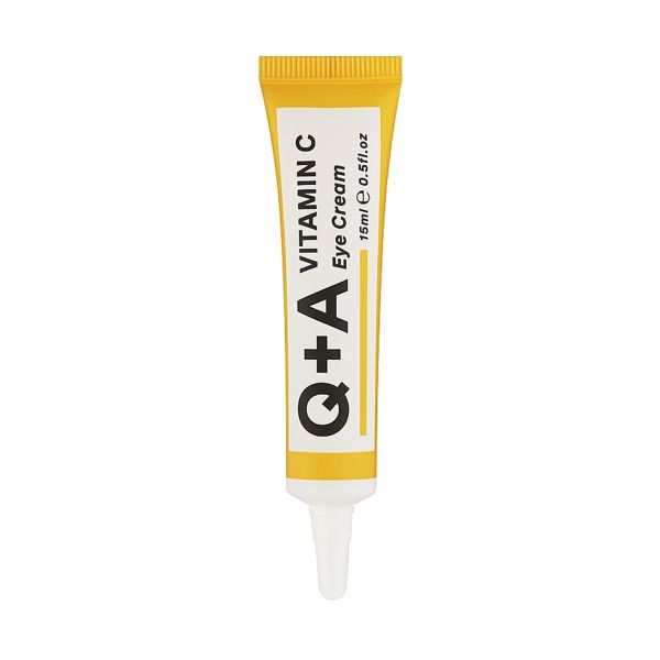 Крем для зони навколо очей Q+A Vitamin C Eye Cream - зображення