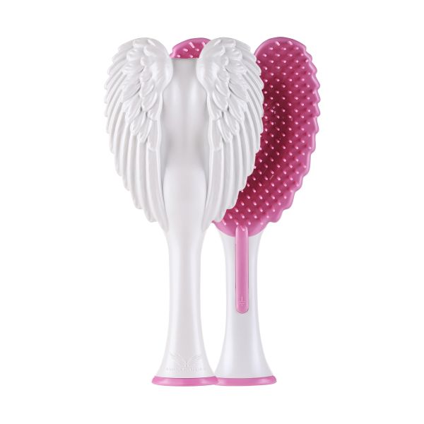Гребінець для волосся Tangle Angel Cherub 2.0 Soft Touch White\Pink - зображення