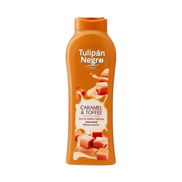 Гель для душу Карамельний крем Tulipan Negro Caramel & Toffee Shower Gel - зображення