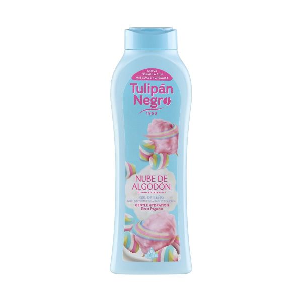 Гель для душу Солодка вата Tulipan Negro Cotton Candy Shower Gel - зображення